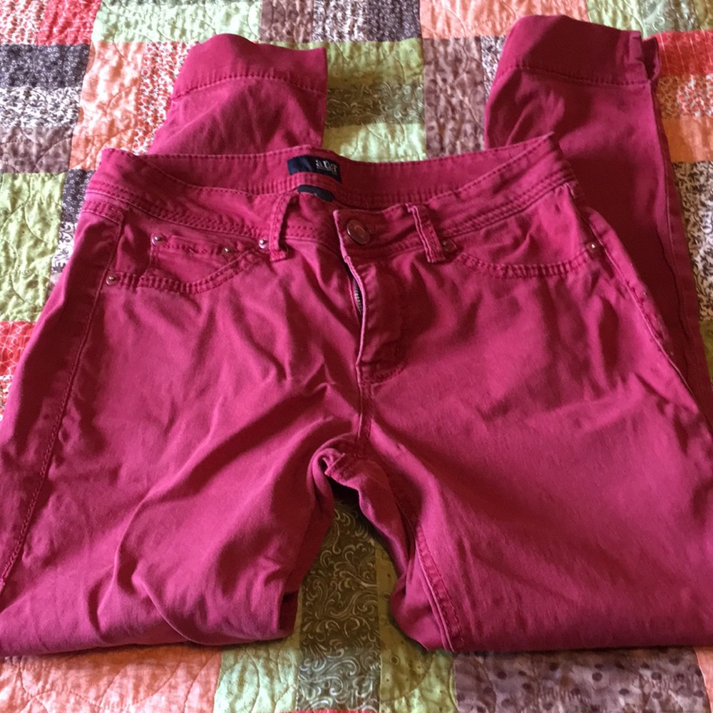 Must be bundled Ana red crop pants